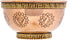 7 Chakras Copper Offering Bowl - for Altar Use, Ritual Offerings, Home Decor, Chakra Decor, Meditation Accessories - Incense Holder and Smudge Bow...