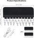 Hat Rack for Baseball Caps Hat Organizer Holder for Hanger & Room Closet Display, 2Pack 10 Hat Storage Clips for Hang Ball Caps Beanie, for Men Gi...