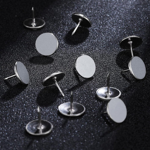 200 Pack Reflective Tacks Trail Marking Tacks Glow Tacks Reflective Trail Markers Hunting Reflector Tacks Mark Trail Reflective Thumb Tacks for Hu...