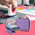 Yarwo Carrying Case Compatible with Cricut Easy Press Mini, Portable Tote Bag for Craft Tools and Accessories, Purple...