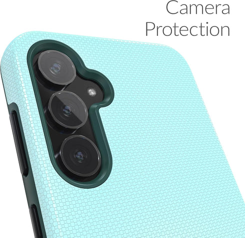Crave Samsung Galaxy S23 FE Case - Dual Guard Shockproof Protection with Dual Layer Design, Aqua...