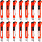 DIYSELF 14 Pack Box Cutter Retractable, Box Cutter Knife with 18mm Wide Utility Blades, Sharp Utility Knife Retractable, Box Cutters for Office, H...