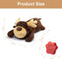 Dog Heartbeat Toy for Separation Anxiety Relief, Heartbeat Puppy Toy with Automatic Timing, Puppy Heartbeat Stuffed Animal for Dogs Cats Pets...
