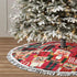 Christmas Time Nutcracker Sweet Christmas Tree Skirt Gorgeous Edge Tassel Lace for 30" Xmas Ornaments Decoration...