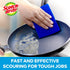 Scotch-Brite Non-Scratch Scour Pads, Scouring Pads for Kitchen and Dish Cleaning, 30 Pads...