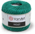 1 Skein YarnArt Violet,100% Mercerized Cotton Yarn Threads Crochet Lace Hand Knitting Yarn Embroidery Arts Crafts (Green 6334)......