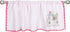 EVERYDAY KIDS Precious Moments Noah’s Ark Window Valance for Toddler and Baby Girls Animal Image of Giraffes, Tigers and Elephants on The Ark with...