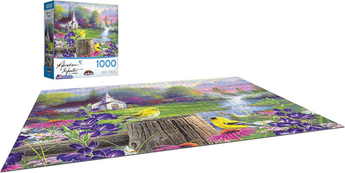 RoseArt - Abraham Hunter - Sunday Morning - 1000 Piece Jigsaw Puzzle for Adults...