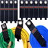 Extension Cord Holder Storage Straps: Organizer Wrap Cable Hoses Tool - Men Gift Gadgets for Garage RV Shed Organization - Heavy Duty 10Pack 17"/1...