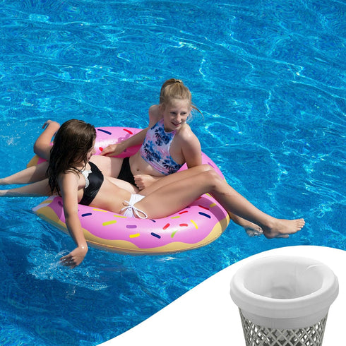 30pcs Pool Skimmer Socks, Flexible Pool Skimmer Basket Net for Cleaning, Pool Skimmer Net Sock for Pool Leaves Impurities Fine Sand Debris & Other...