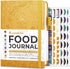 Clever Fox Food Journal Pocket - Daily Food Diary, Meal Planner to Track Calories & Nutrients, Weight Loss Tracker Notebook, 4x5.5” (Amber Yellow)...