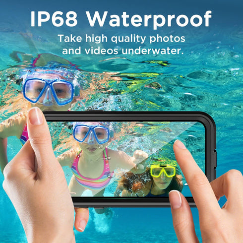 AICase for iPhone 14 Case Waterproof, Compatible with Magsafe Magnetic Protective iPhone 14 Phone Case, Water Proof Mag Safe Magnet Shockproof Ful...