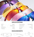 Xagger Polarized Wrap Around Sport Sunglasses for Men Women UV400 Baseball Softball Glasses...