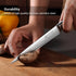 PAUDIN Utility Knife, 5 Inch Chef Knife, Ultra Sharp High Carbon Stainless Steel, Multipurpose Paring Knife for Fruit and Vegetable Cutting with W...