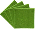 Oumefar 2 Sizes Synthetic Artificial Grass Mat Green Non-Qoven Fabric Fake Faux Grass Turf Rug Lawn Garden Micro Landscape Ornament Home Decor Car...