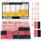 TKDMR 195Pcs Copper Wire Lugs AWG2 4 6 8 10 12 with Heat Shrink Set, 85Pcs Battery Cable Lugs Battery Cable Ends Ring Terminals Connectors with 11...