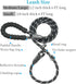 iYoShop 6 FT Durable Slip Lead Dog Leash with Padded Handle and Highly Reflective Threads, Dog Training Leash, (Medium/Large, 35~120 lbs, Black)...
