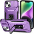 Hitaoyou Compatible with iPhone 13 Case, iPhone 13 Case with Camera Cover & Kickstand Military Grade Shockproof Heavy Duty Protective with Magneti...