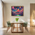 Posterizer 1 pcs- psychedelic funky hippie colorful landscape 3-Abstract & Modern Art-Fantasy & Fiction Art- Living Room Bedroom Decor- unframed w...