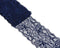 ATRBB 10 Yards 3 Inch Wide Elastic Lace Trim Floral Pattern Lace Ribbon for Garment,Crafts and Gift Wrapping (Navy)...
