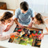 500 Piece Puzzle for Adults-Cats and Flowers | Recycled Cardboar Jigsaw Puzzles 500 Pieces | Challenging Family Activity Great Gift Idea for Famil...