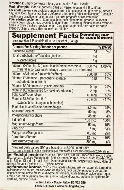Ener-C Vitamin Drink Mix, Tangerine Grapefruit, 1000 Mg, 30 Count...