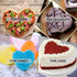 Heart Cake Silicone Cake Pans Silicone Cake Mold Baking Pans Non-Stick Cake Bakeware Mold Reusable Silicone Heart Molds for Cheese Cake and Browni...