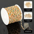 YOUBEIYEE 3 Meters Colorful Rhinestone Jewelry Chain Gold Plated Brass Chain for Jewelry Making Mixed Color Glass Bead Flower Craft Chain Roll...