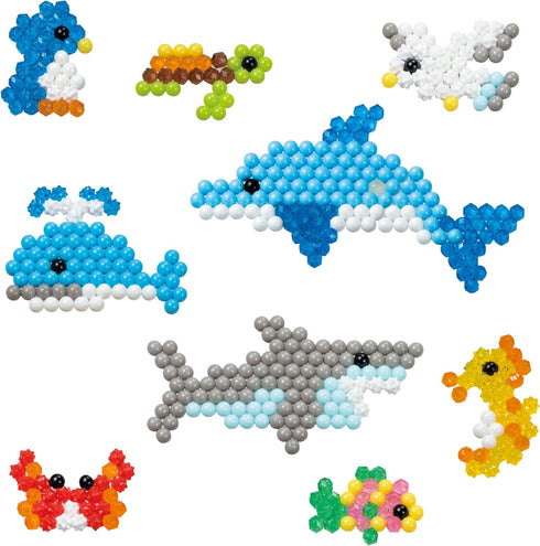 Aquabeads Arts & Crafts Ocean Life Theme Refill with Beads and Templates...