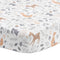 Bedtime Originals Deer Park Fitted Crib Sheet, Multicolor , 28x52x8 Inch (Pack of 1)...