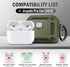 Maxjoy for AirPods 2nd Generation Case Cover with Cleaner Kit Set(10-in-1),Full Body Rugged Hard Shell Protective Case for AirPods Case,Front LED ...