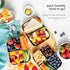 LunchBots Medium Uno Stainless Steel Sandwich Container - Open Design for Wraps - Salads or a Small Meal - Eco-Friendly - Dishwasher Safe and BPA-...