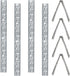 Hausse Stainless Steel Bird Spikes 4 Pack, Squirrel Small Birds Pigeons Crows and Woodpeckers Deterrent Devices Bird Repellent Spikes, Assemble Ea...