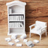 Gadpiparty 50 Pcs Miniatures Blank Books Dollhouse Books 1:12 Scale Mini Books Dollhouse Model Decoration Pretend Play Supplies Doll House Books (...
