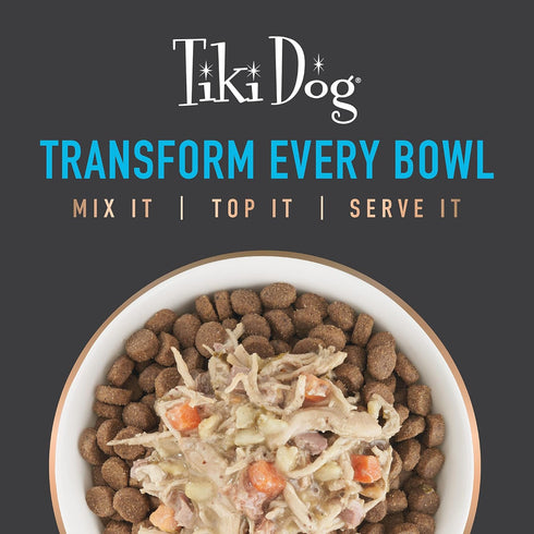 Tiki Dog Taste of The World - Dog Wet Food - Whole Foods - Thailand! Chicken Curry - 3 oz Cup...