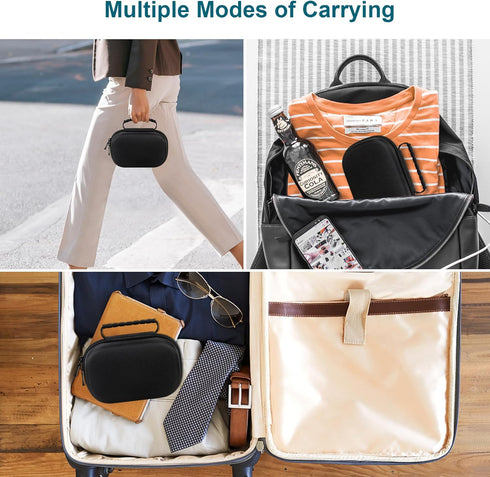 Canboc Carrying Case for Sony Alpha ZV-E10/ ZV-E10L APS-C Interchangeable Lens Mirrorless Digital Camera, 4K Video Vlogging Camera Bag, Fit 16-50m...