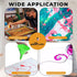 SplashNColor 4 Pack Canvas Stand - For Acrylic Pouring Masters Ready To Pour Acrylic Paint, Riser Up To Medium Canvas For Painting, Pour Painting ...