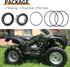 Rear Left Axle Wheel Bearing & Seals for Honda Rancher 350 400 Foreman 400 450 500 Rubicon 500 520 TRX350 TRX400 TRX420 TRX500 TRX520 1995-2024...
