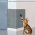 2 Pcs Cat Scratch Mats 24”x16”, Trimmable Cat Scratching Post Carpet Cover Self-Adhesive Cat Floor Scratching Pad Rug?Cat Scratcher for Tree Steps...