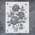 GSS Designs Large Rose Stencils for Painting on Wood Canvas Paper Fabric, Floor Wall Tile - Roses Flower - Reusable DIY Art Craft Stencils for Hom...