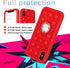 Joyleop Red Bubble Case for iPhone X/XS Fidget Design Unique Silicone Cute Fun Cover Girly Fashion Girls Boys Kids Cases,Funny Kawaii with Metal R...