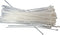 12 Inch Cable Ties 75 lbs Tensile Strength Nylon Wrap Zip Ties - Heavy Duty UV Weather Resistant (100 Natural/Clear Cable Zip Ties)...