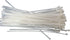 12 Inch Cable Ties 75 lbs Tensile Strength Nylon Wrap Zip Ties - Heavy Duty UV Weather Resistant (100 Natural/Clear Cable Zip Ties)...