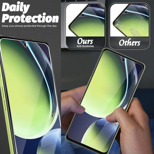 Orzero (2 Pack Compatible for OnePlus Nord N30 5G Tempered Glass Screen Protector, Protector De Pantalla 2.5D Arc Edges 9H Anti-Scratch HD Bubble-...