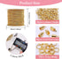 CREATZONE 33ft Gold Snake Chain 1.2mm Necklace Link Cable Chain Round Snake Brass Chain with Lobster Clasps, Jump Rings, Cord Ends for DIY Jewelry...