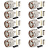 N Male Plug Crimp Coax Connector Adapter for RG58 LMR195 KSR195 RG400 3D-FB Cable (10 Pack)...