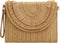 Gets Straw Clutch, Straw Clutch Women Hand-woven for Summer Beach Envelope Clutch Purse Wallet...