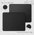 Mouse pads, 3 PCS, Black Standard Mouse Pads, Office and gaming,stitched Edges, rubber anti slip base mouse pad, dirt resistant, durable, square, ...
