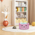 2 PCS Small Woven Basket Cat Ear Basket, Animal Cotton Rope Storage Basket with Cat Ears, Round Decorative Storage Baskets Cute Cotton Rope Cat Ba...