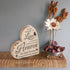 Jetec Sympathy Gift Bereavement Memorial Decor Sign Loss of Loved One Remembrance Sign Memorial Present Condolence Sign Loss of Mother Father Symp...